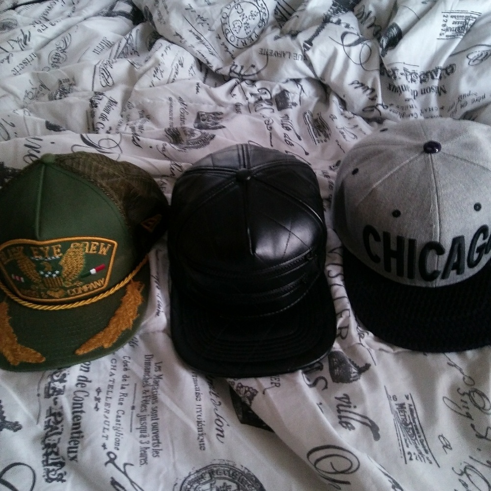 3 hats